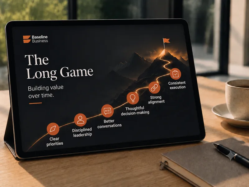 The Long Game publication cover by Andy Wibrow